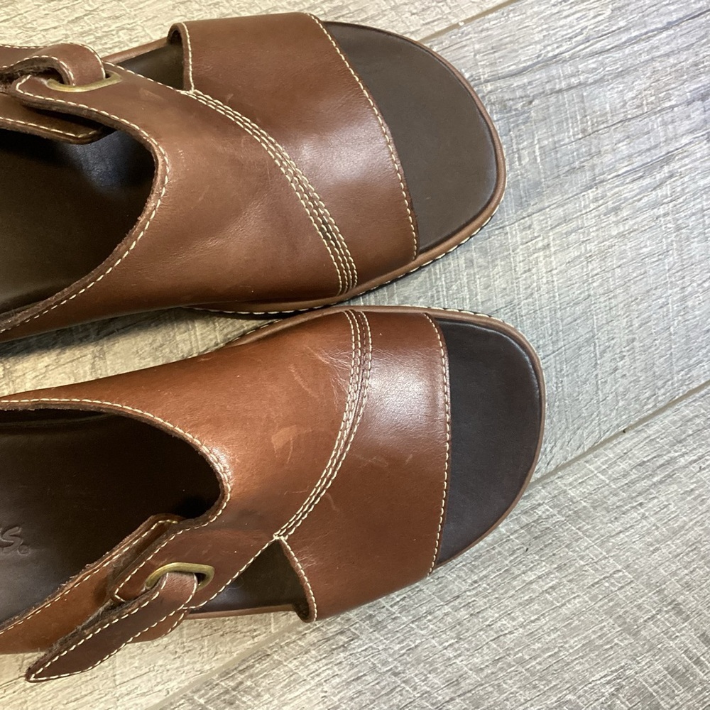 Clarks Hook And Loop Slides Size 7M - Picture 9 of 10